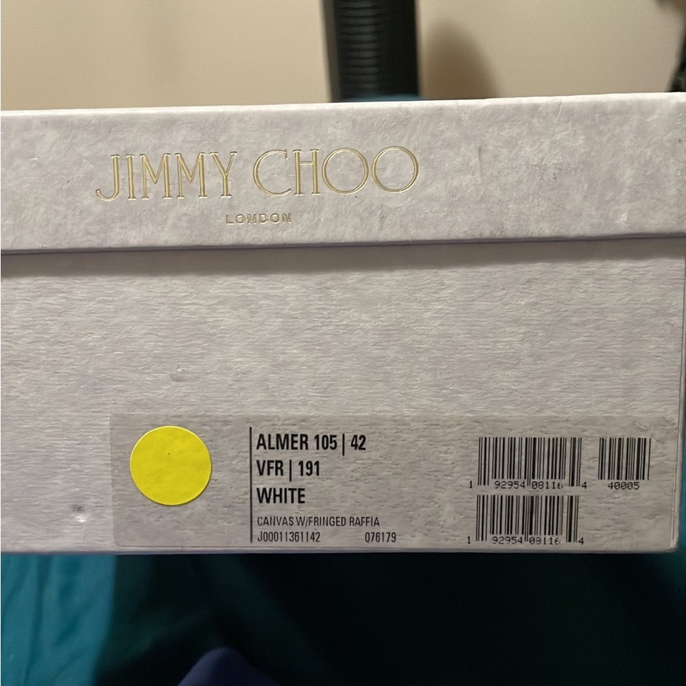 Jimmy Choo platform 4 inch wedge sandals